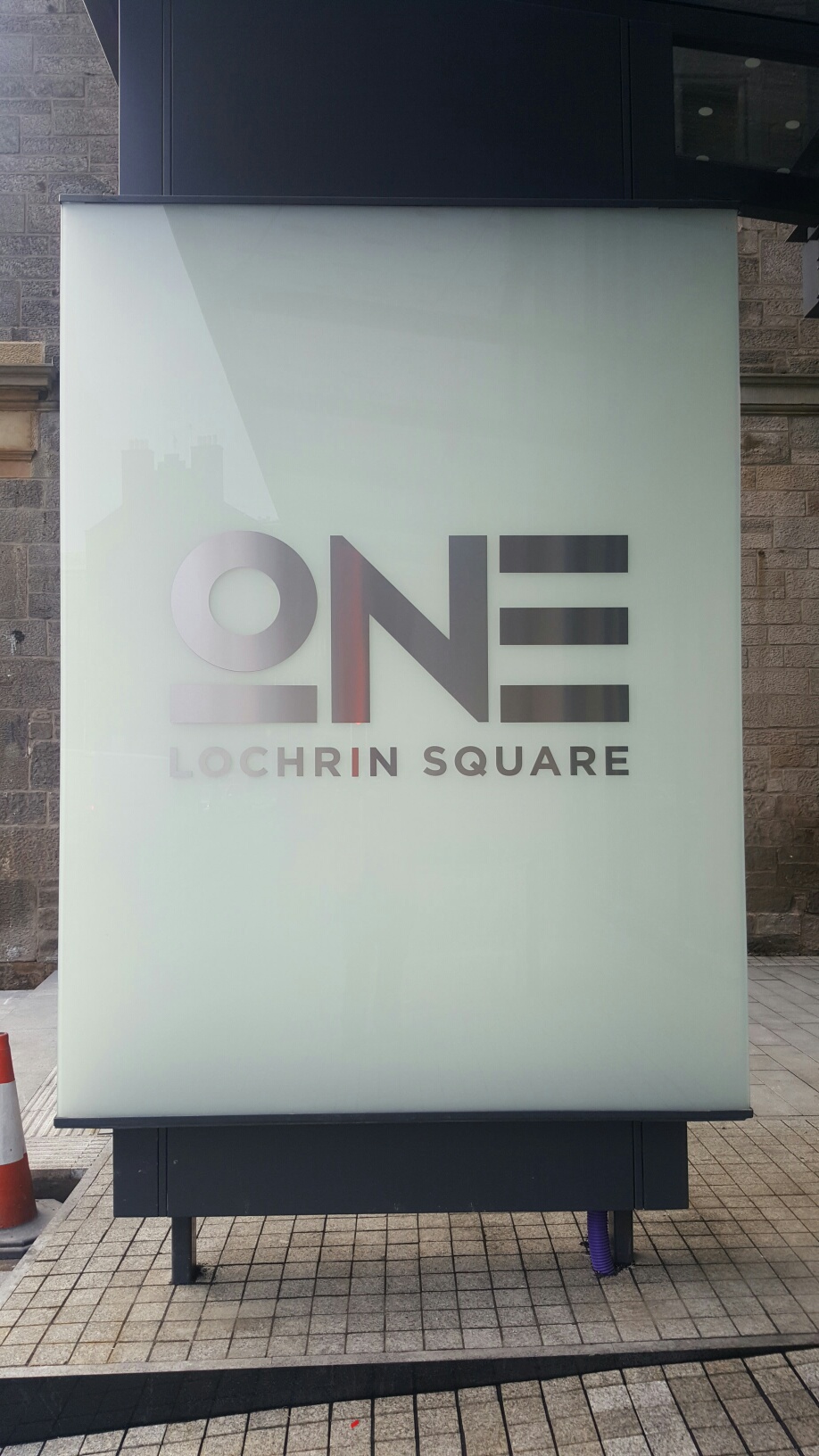 signage edinburgh lochrin square